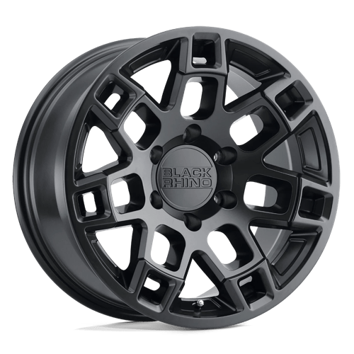 Black Rhino RIDGE Matte Black 17x8.5 0 5x127mm 71.5mm - WheelWiz
