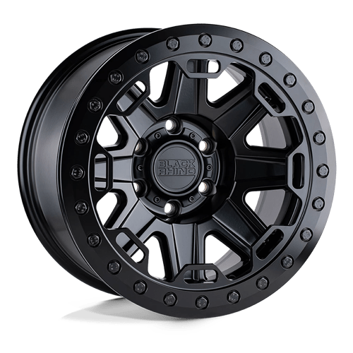 Black Rhino RIFT BEADLOCK Matte Black 17x8.5 0 6x135mm 87.1mm - WheelWiz