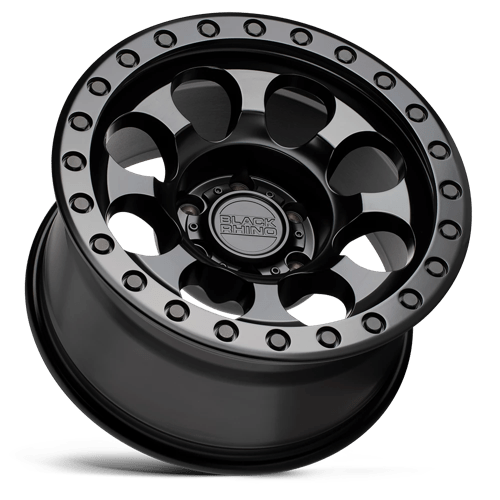 Black Rhino RIOT Matte Black 17x8.5 0 6x135mm 87.1mm - Wheelwiz