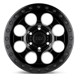 Black Rhino RIOT Matte Black 17x9 -18 5x127mm 71.5mm - WheelWiz