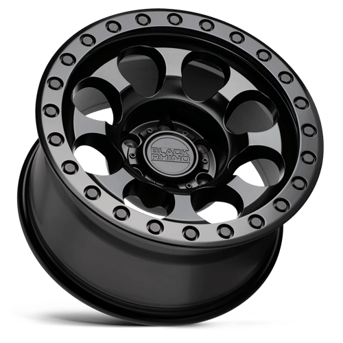 Black Rhino RIOT Matte Black 17x9 +12 6x120mm 67.1mm - WheelWiz
