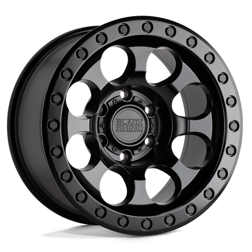 Black Rhino RIOT Matte Black 17x8.5 -38 8x165.1mm 125.1mm - WheelWiz