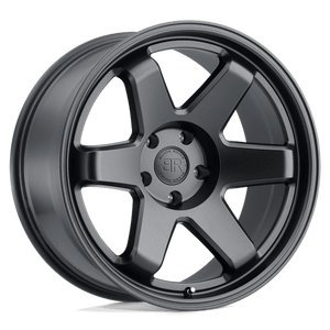 Black Rhino ROKU Gun Black 17x9.5 +12 6x135mm 87.1mm - WheelWiz