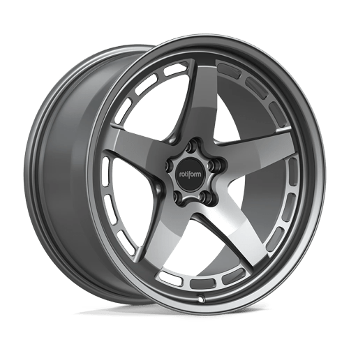 Rotiform RF914 WGR-S Satin Gunmetal 20x11 +15 5x112mm 66.6mm - Wheelwiz