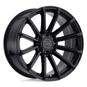 Black Rhino ROTORUA Gloss Black 17x9.5 +12 6x135mm 87.1mm - Wheelwiz