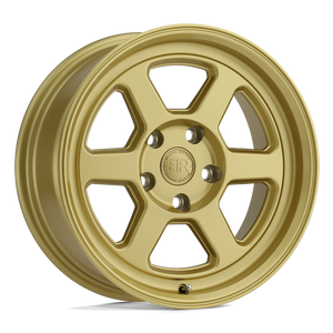 Black Rhino RUMBLE Gloss Gold 17x8 +35 5x100mm 72.1mm - WheelWiz