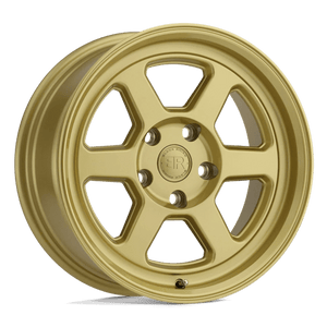 Black Rhino RUMBLE Gloss Gold 16x7 +15 5x100mm 56.2mm - WheelWiz