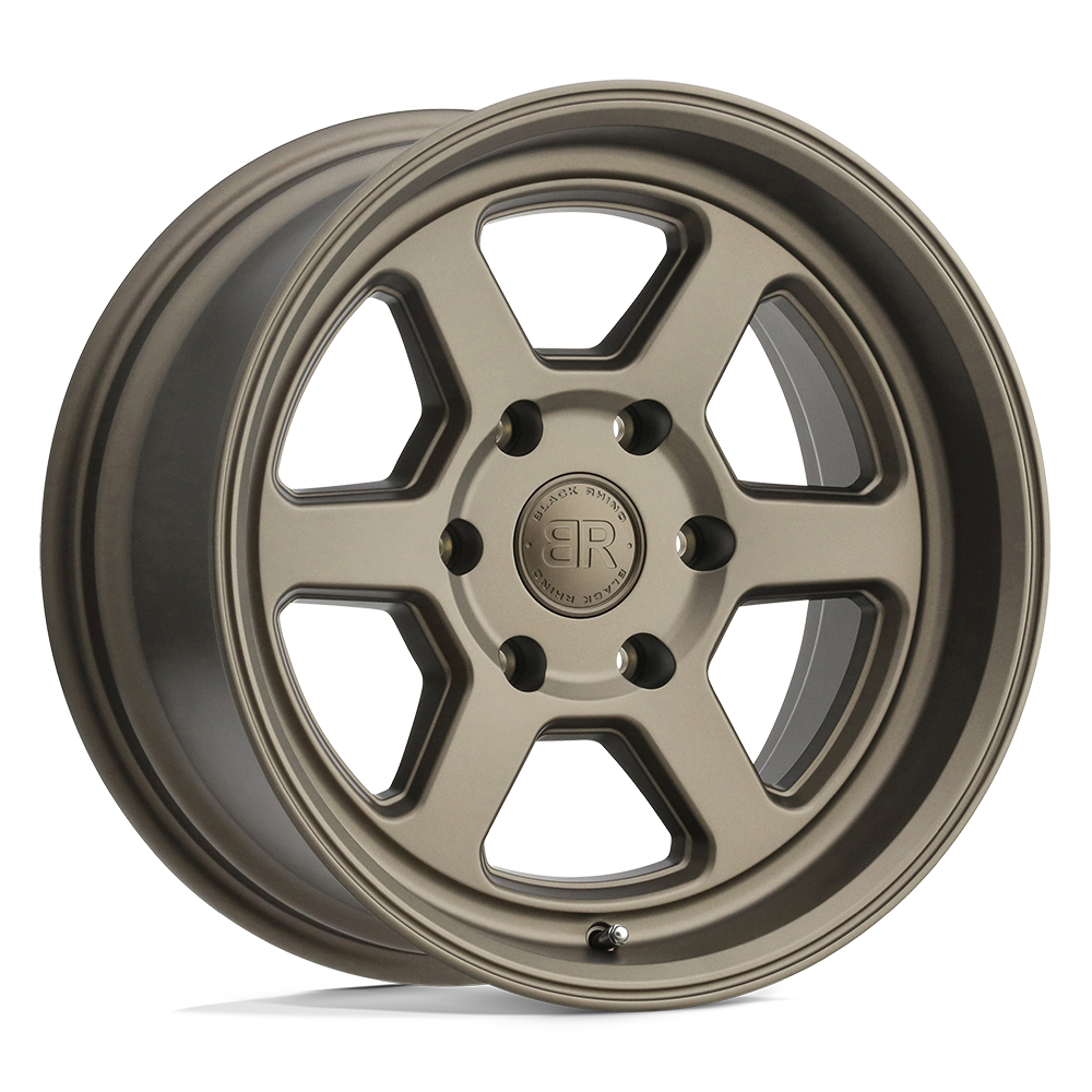 Black Rhino RUMBLE Bronze 17x8 +35 5x114.3mm 76.1mm - WheelWiz