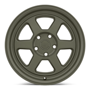 Black Rhino RUMBLE Olive Drab Green 15x7 +15 5x114.3mm 76.1mm - WheelWiz