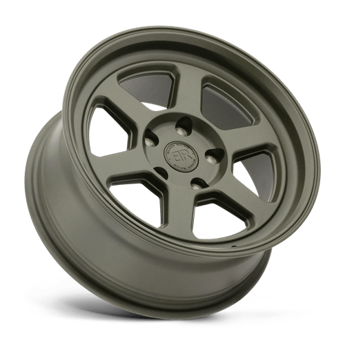 Black Rhino RUMBLE Olive Drab Green 15x7 +15 5x114.3mm 76.1mm - WheelWiz