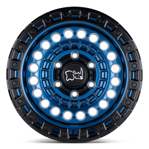 Black Rhino SENTINEL Cobalt Blue W/ Black Ring 17x8.5 0 6x114.3mm 76.1mm - Wheelwiz