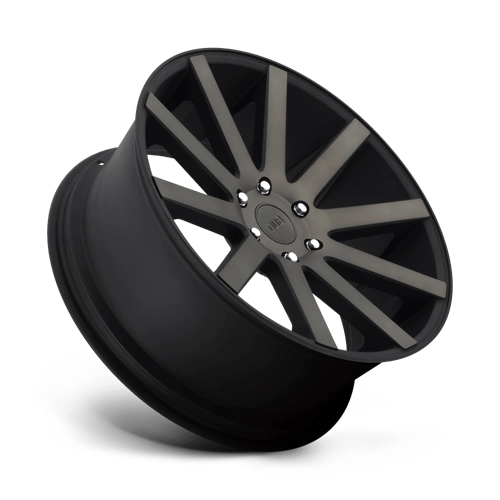DUB S121 SHOT CALLA Matte Black Double Dark Tint 24x10 +30 6x135mm 87.1mm