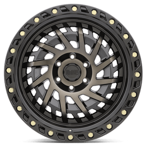 Black Rhino SHREDDER Matte Black W/ Mach Dark Tint 17x9 0 5x127mm 71.5mm - Wheelwiz