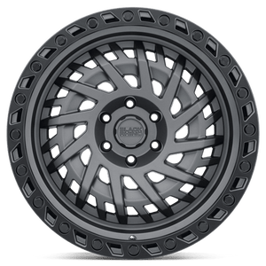 Black Rhino SHREDDER Matte Gunmetal W/ Black Ring 17x9 0 6x139.7mm 112.1mm - Wheelwiz