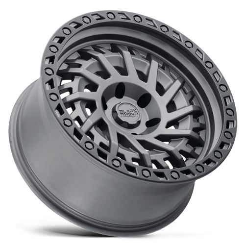 Black Rhino SHREDDER Matte Gunmetal W/ Black Ring 20x9.5 -18 5x127mm 71.5mm - WheelWiz
