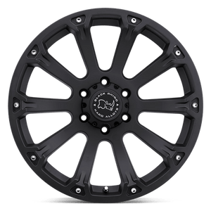 Black Rhino SIDEWINDER Matte Black 18x9 +12 6x139.7mm 112.1mm - WheelWiz