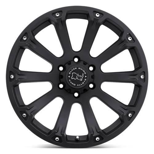 Black Rhino SIDEWINDER Matte Black 18x9 -12 6x135mm 87.1mm - Wheelwiz