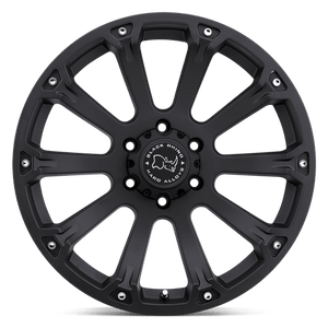 Black Rhino SIDEWINDER Matte Black 17x9 -12 6x135mm 87.1mm - WheelWiz