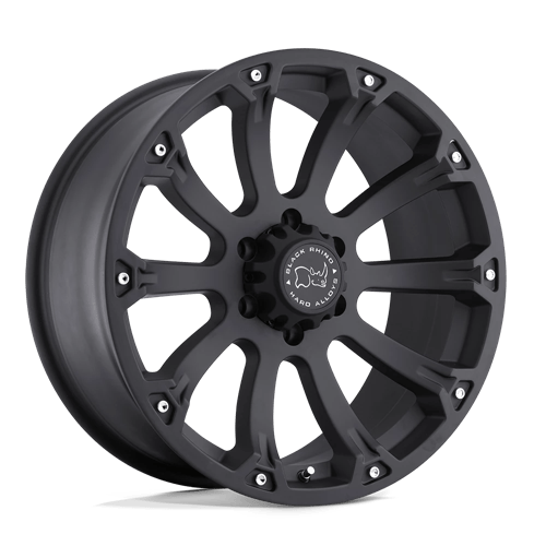 Black Rhino SIDEWINDER Matte Black 18x9 -12 6x135mm 87.1mm - Wheelwiz