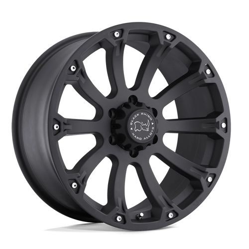 Black Rhino SIDEWINDER Matte Black 17x9 0 5x139.7mm 78.1mm - WheelWiz