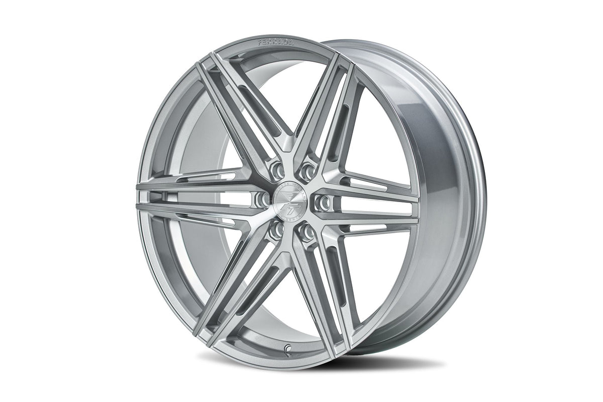 Ferrada Wheels FT4 Machine Silver 22x9.5 +25 6x139mm 78.1mm