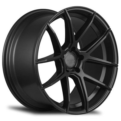 AVID.1 SL-02 Matte Black 17x8 +35 5x100mm 73.1mm - Wheelwiz