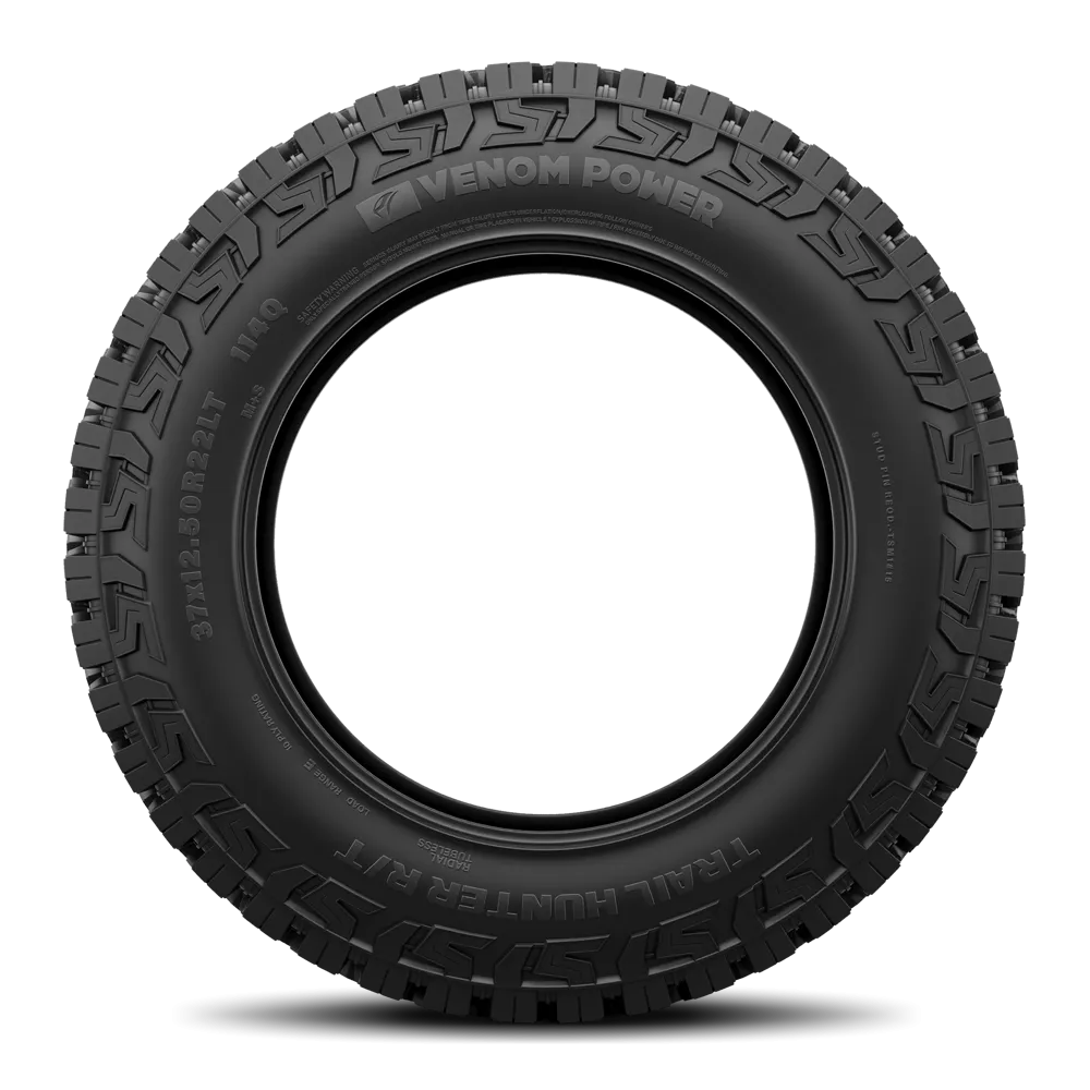 Venom Power TRAIL HUNTER R/T 37X12.50R22 STUDDABLE - Wheelwiz
