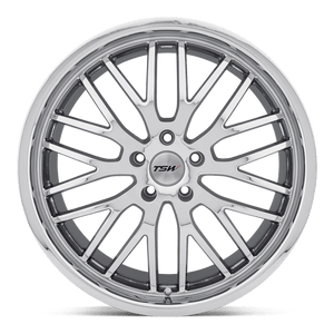 TSW SNETTERTON Chrome 18x8 +45 5x112mm 72.1mm - Wheelwiz