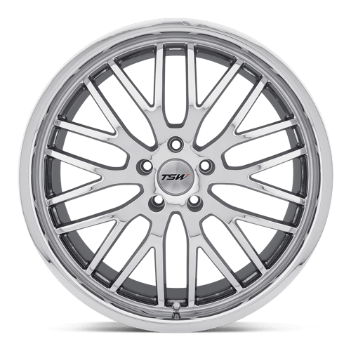 TSW SNETTERTON Chrome 17x8 +45 5x112mm 72.1mm - Wheelwiz