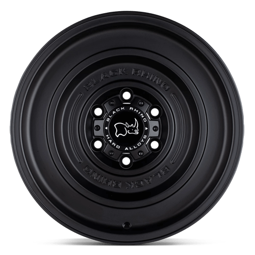 Black Rhino SOLID Matte Black 17x9.5 -18 5x127mm 71.5mm - Wheelwiz