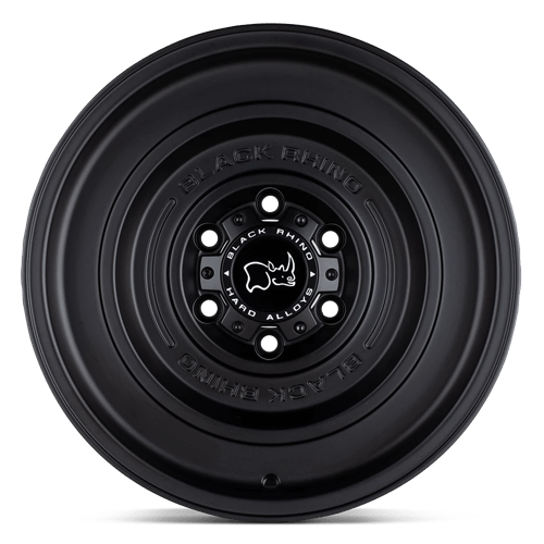 Black Rhino SOLID Matte Black 17x9.5 -18 5x127mm 71.5mm - Wheelwiz
