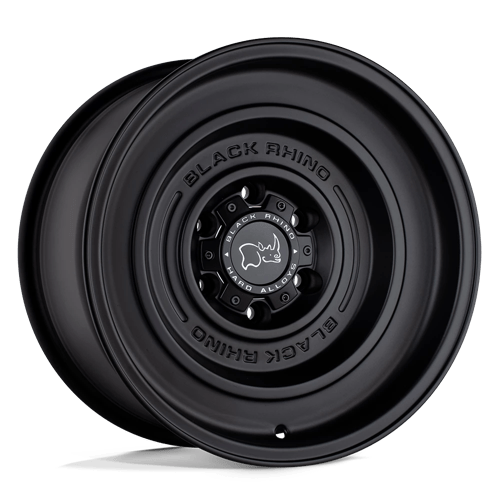 Black Rhino SOLID Matte Black 17x9.5 -12 6x139.7mm 112.1mm - Wheelwiz