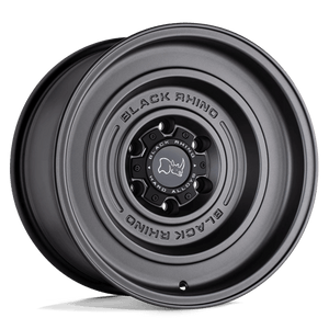 Black Rhino SOLID Matte Gun Black 17x9.5 -18 5x127mm 71.5mm - Wheelwiz