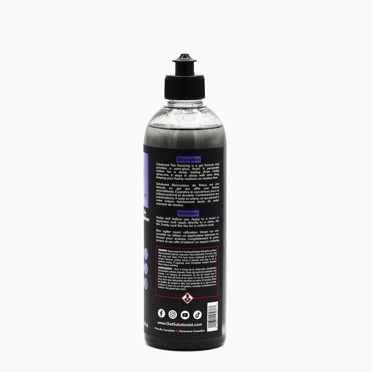 Solutionist Graphene Tire Dressing 500ml