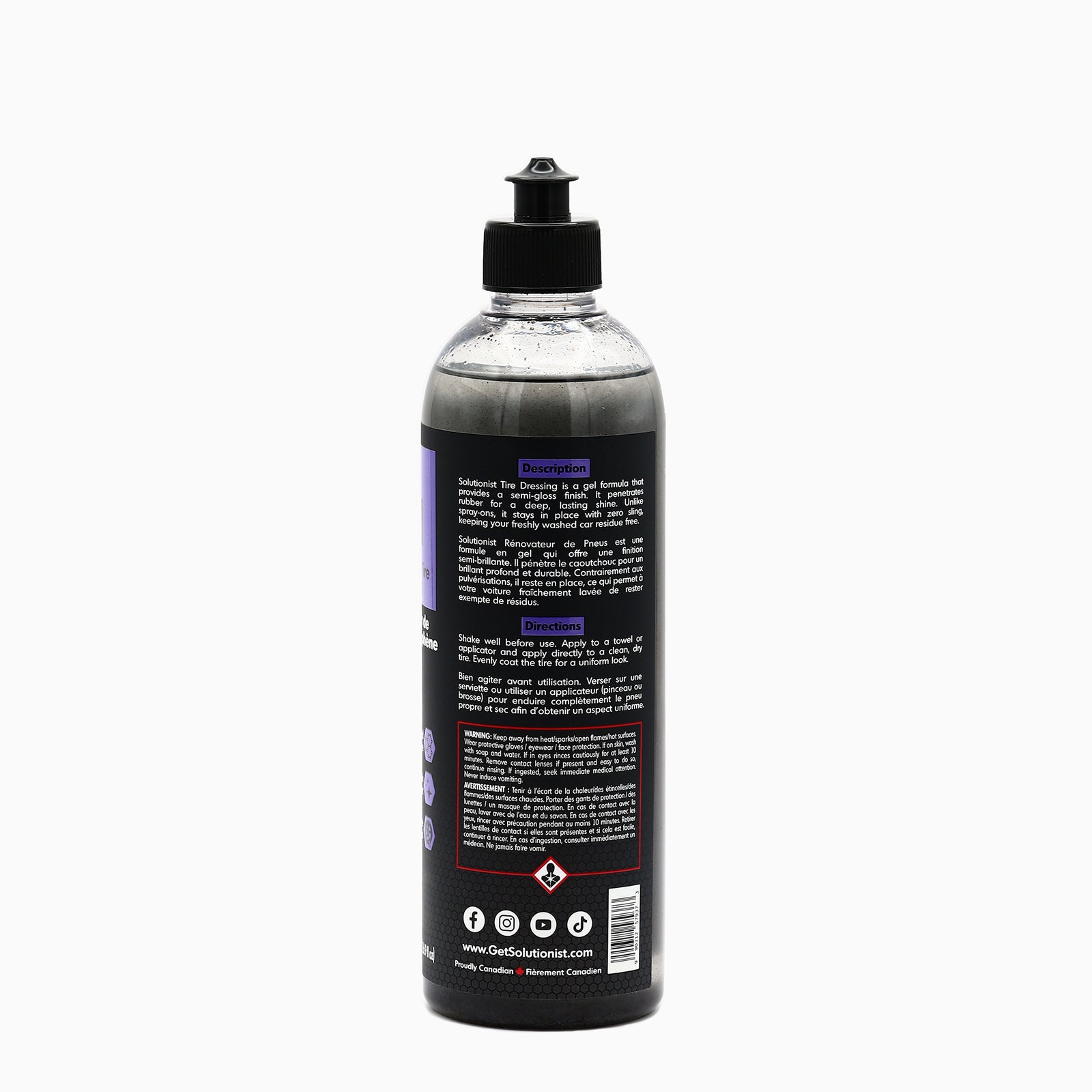 Solutionist Graphene Tire Dressing 500ml