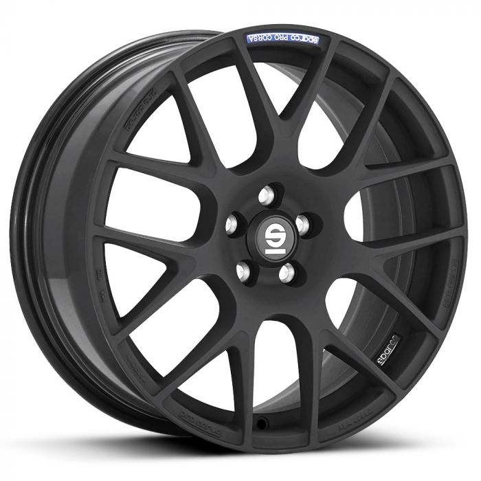 SPARCO PRO CORSA 18x8 +40 5x114.3  73.1 MATTE DARK TITANIUM