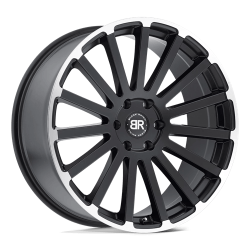 Black Rhino SPEAR Matte Black W/ M-mach Lip Edge 20x9 +30 6x135mm 87.1mm - Wheelwiz