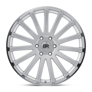 Black Rhino SPEAR Silver W/ Mirror-cut Edge 20x9 0 6x139.7mm 112.1mm - Wheelwiz