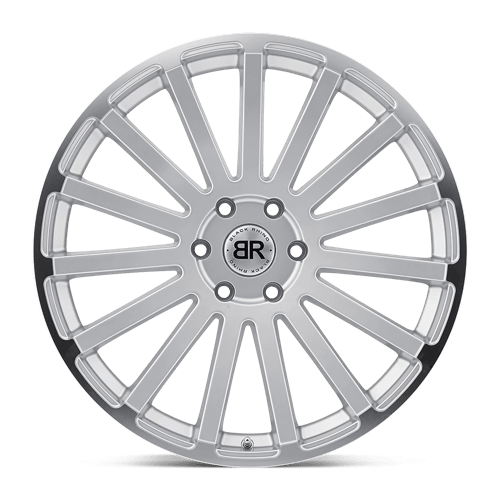 Black Rhino SPEAR Silver W/ Mirror-cut Edge 22x9.5 +25 6x139.7mm 112.1mm - Wheelwiz