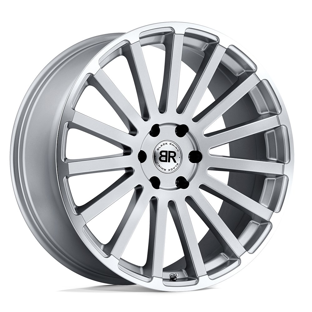 Black Rhino SPEAR Silver W/ Mirror-cut Edge 20x9 +30 6x135mm 87.1mm - WheelWiz