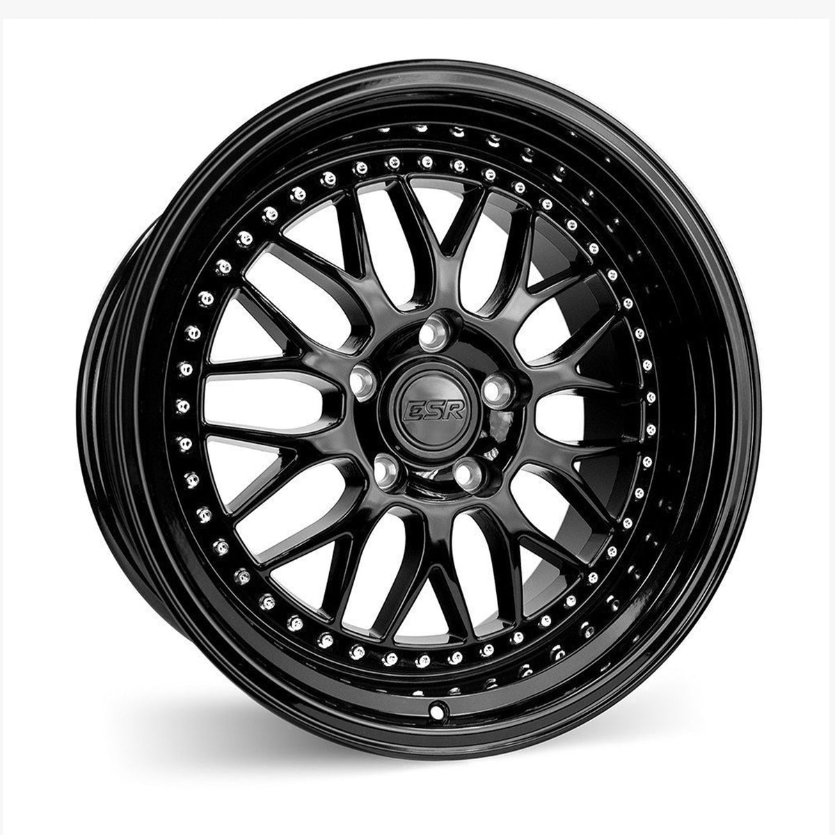 ESR Wheels SR01 GLOSS BLACK 18x8.5 +30 5x112mm 66.6mm