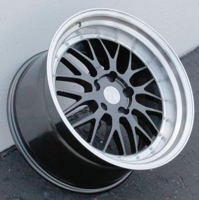ESR Wheels SR05 Gunmetal/machine Lip 18x9.5 +22 5x100mm 72.6mm - Wheelwiz