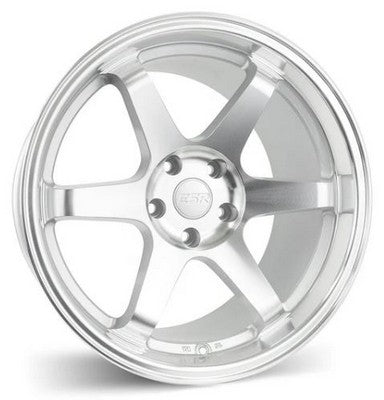 ESR Wheels SR07 HYPER SILVER 19x8.5 +30 Custommm 72.6mm - Wheelwiz