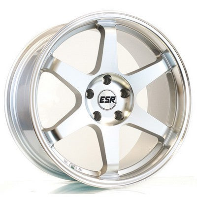ESR Wheels SR07 Machine Face/machine Lip 19x8.5 +30 5x114.3mm 72.6mm - Wheelwiz