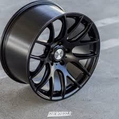 ESR Wheels  Matte Black 18x10.5  mm 99mm - Wheelwiz