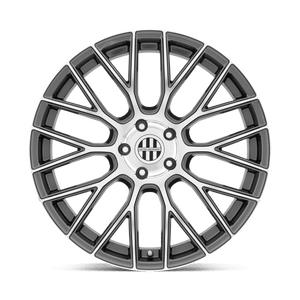 Victor Equipment STABIL Gunmetal W/ Mirror Cut Face 22x9.5 +50 5x130mm 71.5mm - WheelWiz