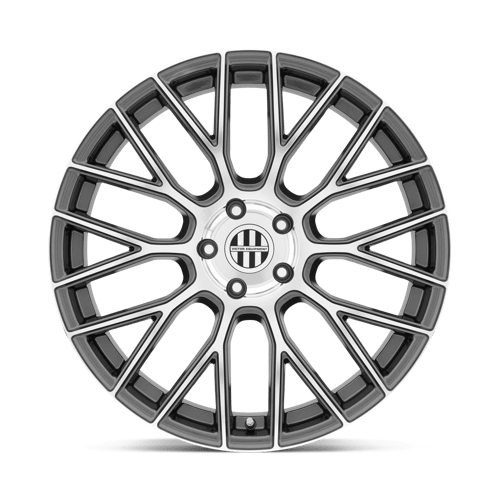 Victor Equipment STABIL Gunmetal W/ Mirror Cut Face 19x10.5 +55 5x130mm 71.5mm - Wheelwiz
