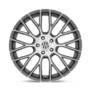 Victor Equipment STABIL Gunmetal W/ Mirror Cut Face 22x10.5 +56 5x130mm 71.5mm - Wheelwiz