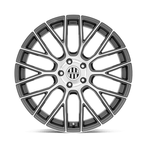 Victor Equipment STABIL Gunmetal W/ Mirror Cut Face 19x11 +36 5x130mm 71.5mm - Wheelwiz