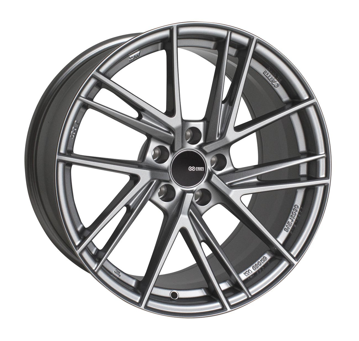 Enkei TD5 Storm Gray 17x9 +45 5x114.3mm 72.6mm - WheelWiz